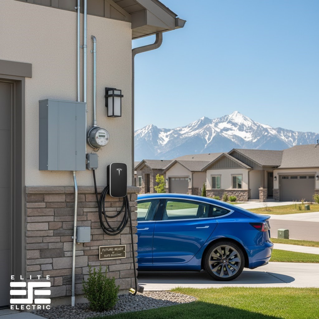 Tesla Wall Connectors installed by Elite electric sandy utah, best electrician near me