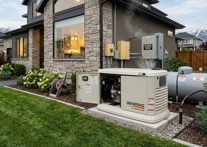 best electrician Herriman UT — Generac generator Elite Electric