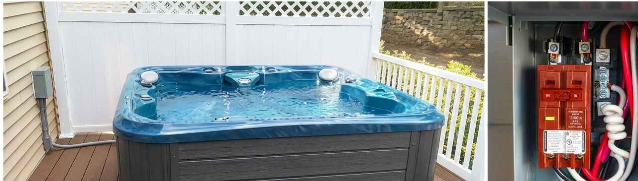Hot tub wiring Sandy UT — 240V GFCI installation