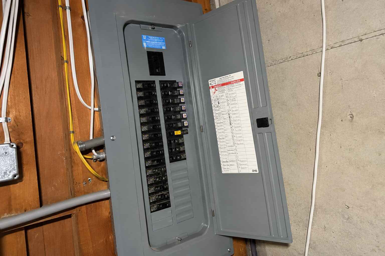 electrician Taylorsville UT — Electrical panel utility room Elite Electric