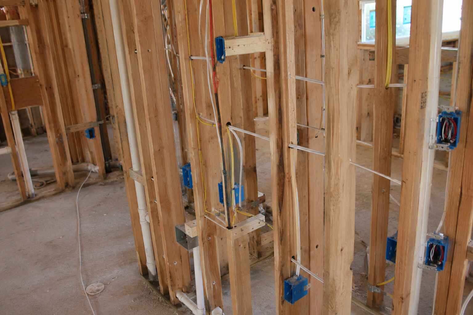 Whole house rewiring electrical rough-in Holladay Utah by Elite Electric